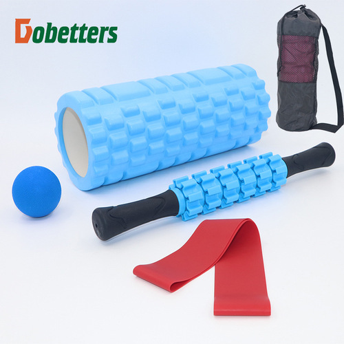 33cm classic wolf-shaped yoga column massage stick fascial ball set hollow foam shaft Pilates yoga shaft
