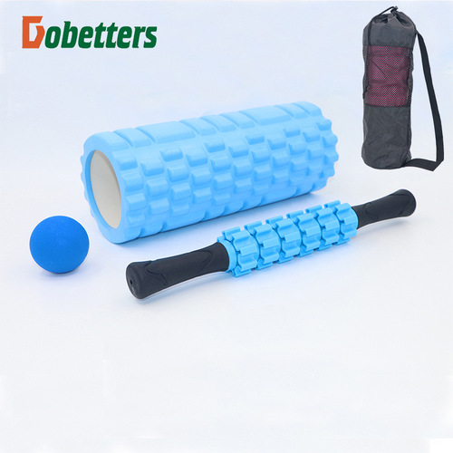 33cm classic wolf-shaped yoga column massage stick fascial ball set hollow foam shaft Pilates yoga shaft