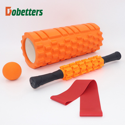 33cm classic wolf-shaped yoga column massage stick fascial ball set hollow foam shaft Pilates yoga shaft