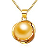 Necklace, pendant from pearl, fashionable chain for key bag , silver 925 sample, french style, simple and elegant design, does not fade