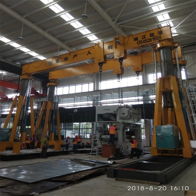 宝威 液压起重机械  液压龙门吊 智能变频起重机 20t-100t 装卸用