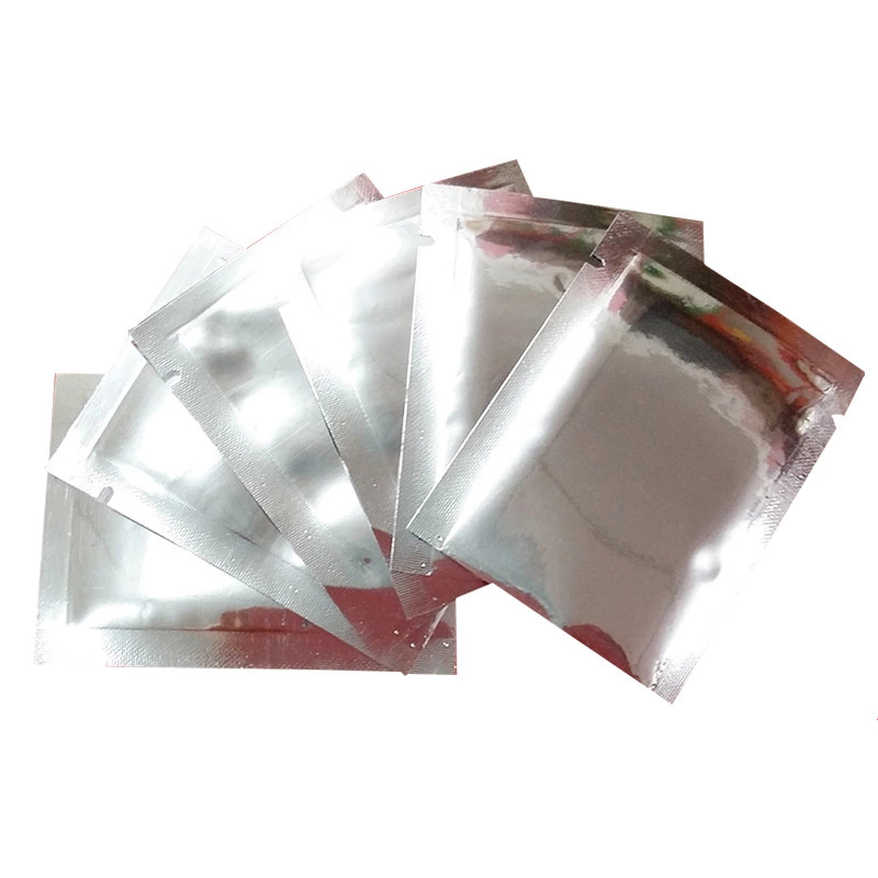 Bolsillo plano aluminizado papel de aluminio durian bolsa de vacío material medicinal embalaje de galletas de grano caja ciega bolsa de plástico sellada de tres lados envío gratis