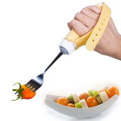 Elderly-friendly eating assistive utensils for seniors: chopsticks, spoons, disabled eating anti-slip spoons and forks, anti-tip bowls and plates