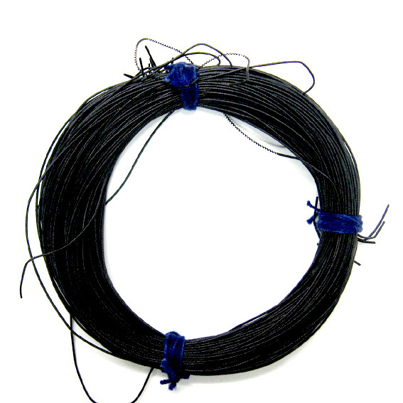 现货供应0.8MM/1.0MM硬线 黑色/金色/银色/咖啡色/大红印度丝