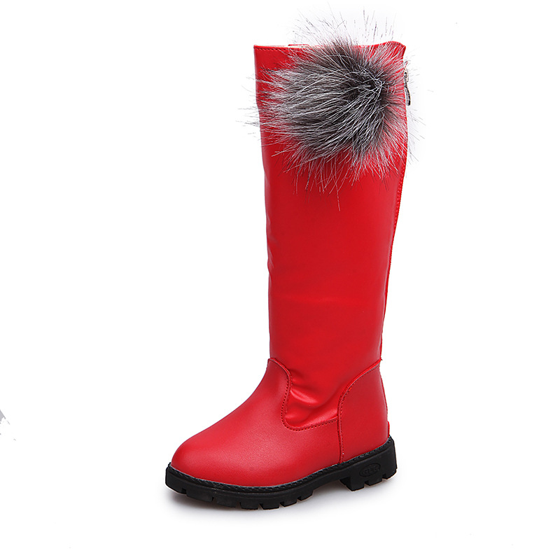 (Wholesale), demi-season children's high boots platform, insulated comfortable footwear, Korean style, 3 colors, family style 5