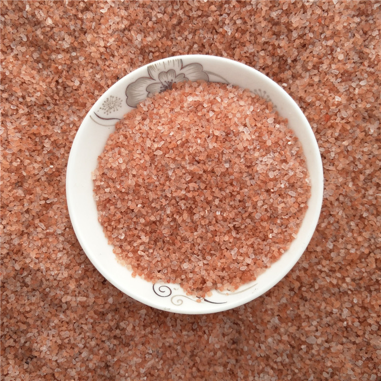 批发喜马拉雅水晶玫瑰盐 天然玫瑰红盐沙 沐浴盐 汗蒸房浴盐热敷