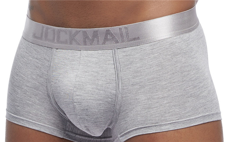 JOCKMAIL calzoncillos de boxeador de los hombres cintura baja modal transpirable calzoncillos de boxeador Comercio exterior al por mayor caliente