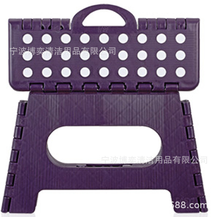 Export Europe America thickened plastic folding stool 22cm high foldable portable plastic folding stool