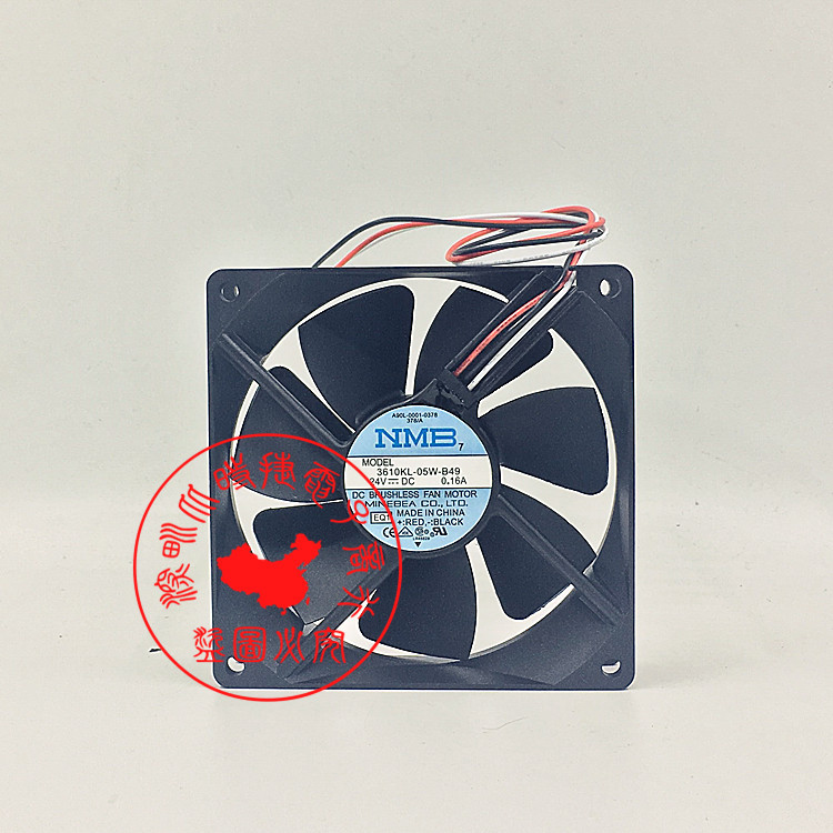 3610KL-05W-B49 9025 24V 0.16A 9CM NMB 带检测风扇风机