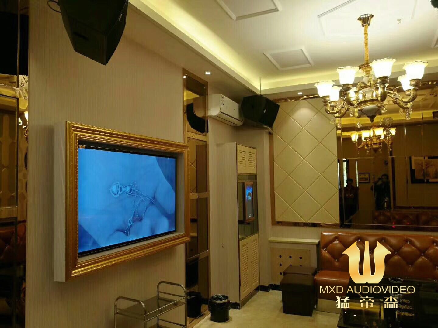 深圳坪山10寸KTV音响套装专业家庭家用卡拉OK包房设备全套功放