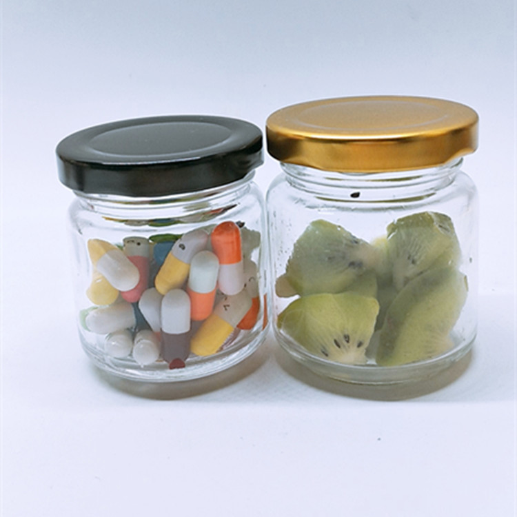 厂家现货销售100ml120精白料即食燕窝玻璃瓶酱菜瓶蜂蜜瓶果酱瓶