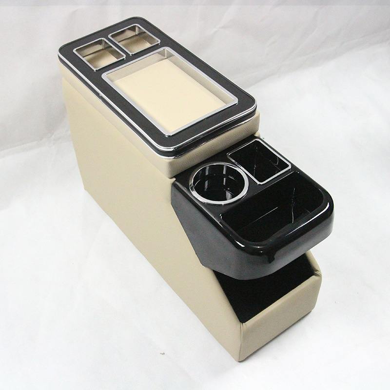 诺亚 步威 迈特威 普瑞维亚 沃克西 Armrest Box for Toyota Noah VOXY (Armrest box) - first-generation-classic-beige
