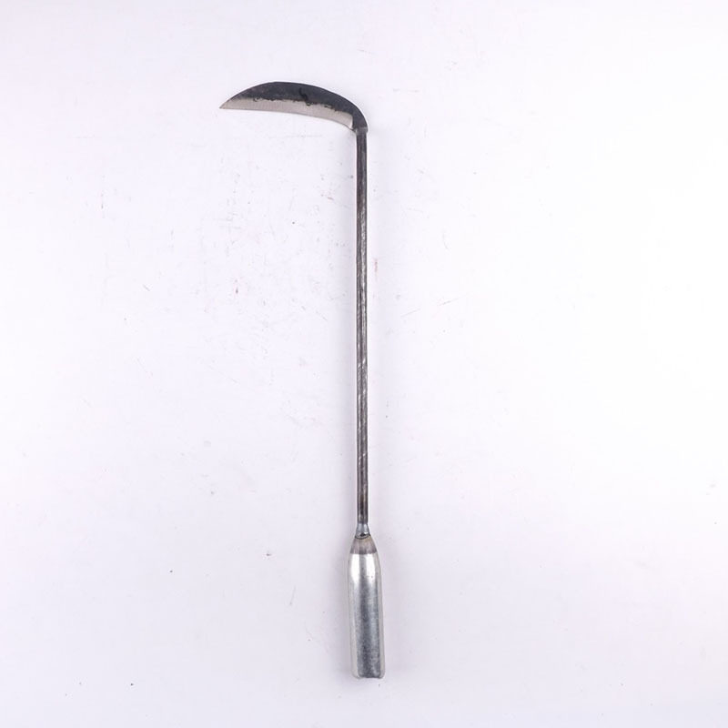 Manufacturer Broken Knife Shop ancient manganese steel hand-forged small sickle leek knife mowing grass cutting knife farm tools outdoor hatchet
