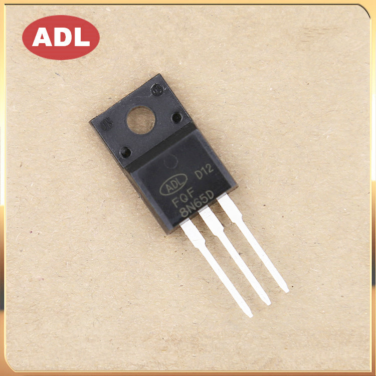奥德利 MOS场效应管 FQF8N65Y  8A650V TO-220F进口芯片 厂家直销