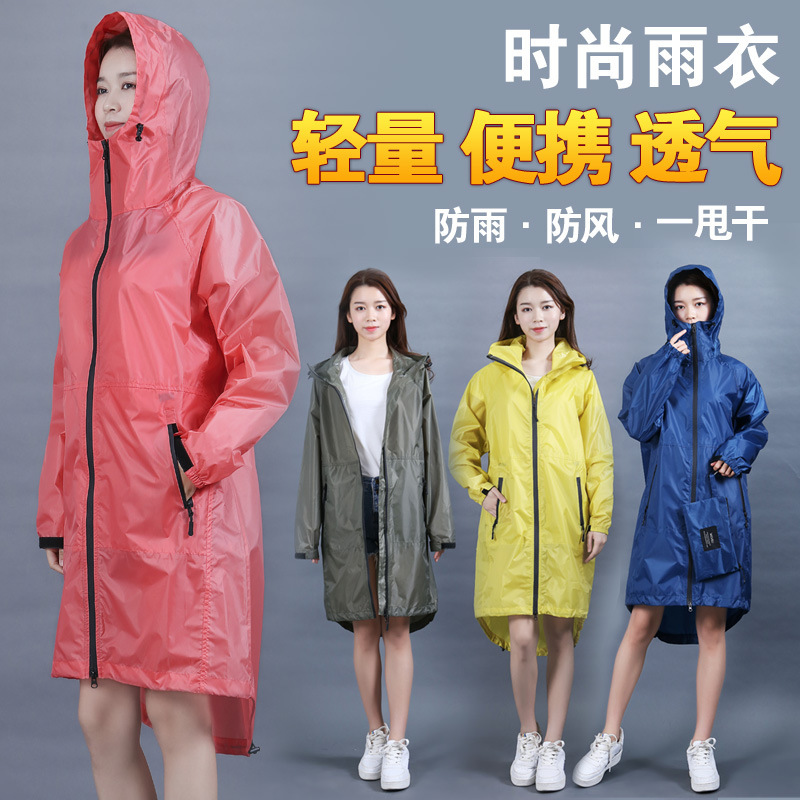 Full body adult raincoat women's walking fashionable long waterproof men's breathable fashionable poncho hiking thin travel portable Full body adult raincoat women's walking fashionable long waterproof men's breathable fashionable poncho hiking thin travel portable