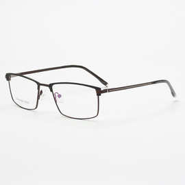 睛典新款钢片男款眼镜架绅士办公男士眼镜框S8215