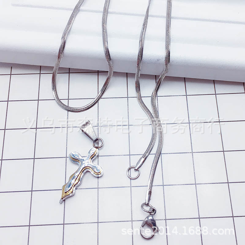 Fashionable necklace stainless steel