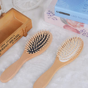 Manufacturer's Lotus Wood Massage Comb, Beauty Comb, Hair Care Comb, Health Comb, Air Cushion Comb, In-Stock Air Cushion Massage