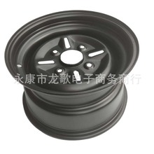 沙滩车配件 12寸铁轮毂前后适25*8-12 25*10-12轮胎卡丁车农用车