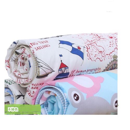 Dulaiduwan mother and baby cotton infant 3-layer waterproof diaper pad baby large 75*120 newborn diaper