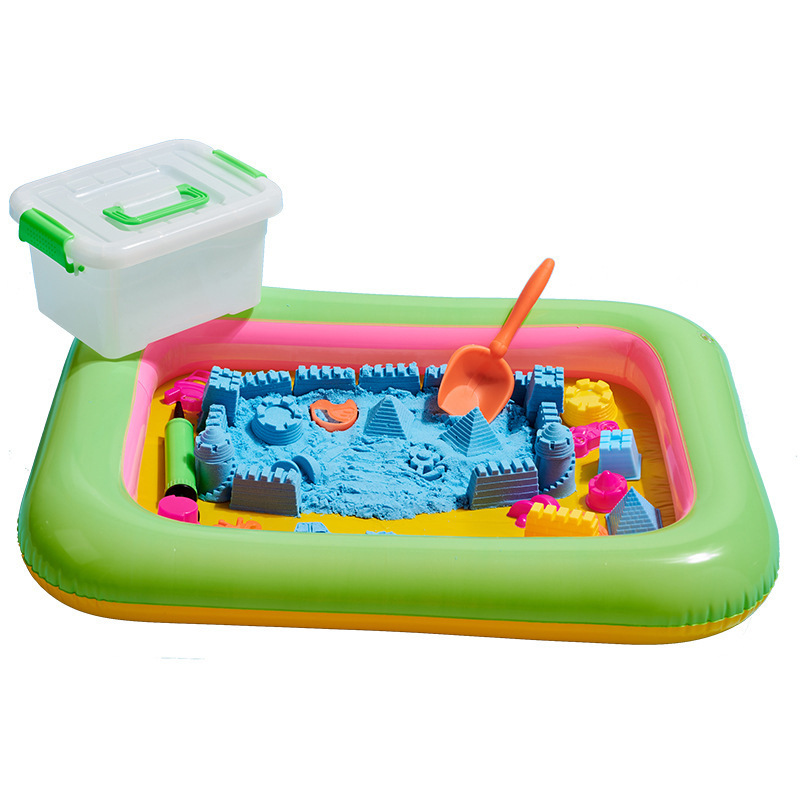 Children's space toys colored sand boys and girls hot diy multi-functional package children's sculpture sand children 3-6 years old