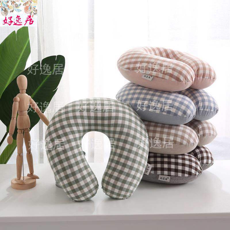 U-Shaped Pillow, Memory Pillow, Cervical Pillow, Neck Protection Pillow, Portable Pillow for Business Trips, Office Travel, Car Travel, Neck Protection Pillow