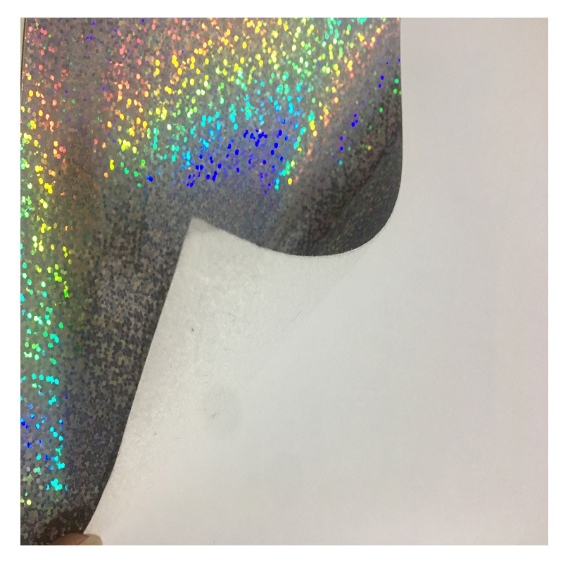 小蜜点镜面pu皮革细纹面料镭射玻璃片纹弹力鞋材化妆平板箱包皮革