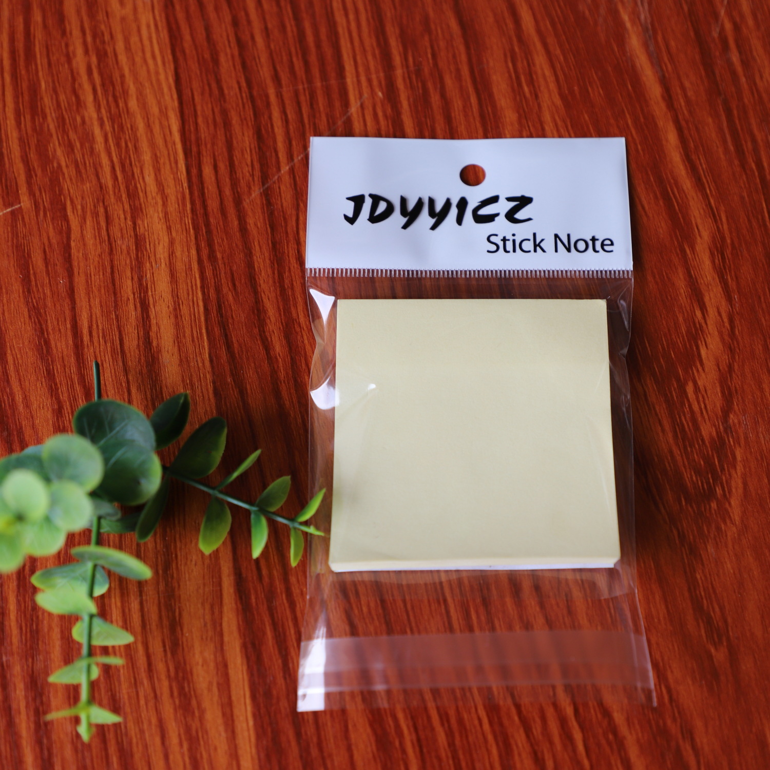 定制印LOGO透明OPP便签卡头自封袋加厚珠光膜飞机孔文具饰品袋