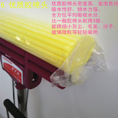 免手洗海綿38cm大拖把家用不鏽鋼懶人吸水擠水膠棉拖把布批發