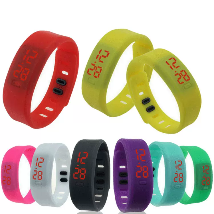 厂家直销批发供应2017新款韩版LED硅胶手环表 儿童学生硅胶手环表