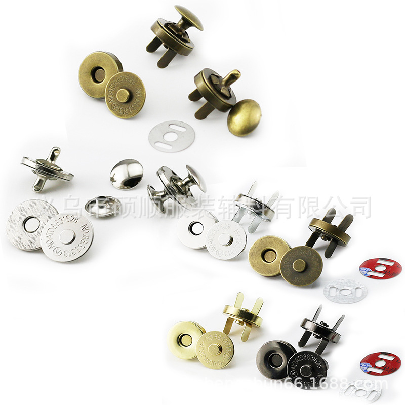 工場は磁気ボタンの超薄強磁気ボタンを供給しています。マグネットボタンの部品は1.0cm-1.8cmです。