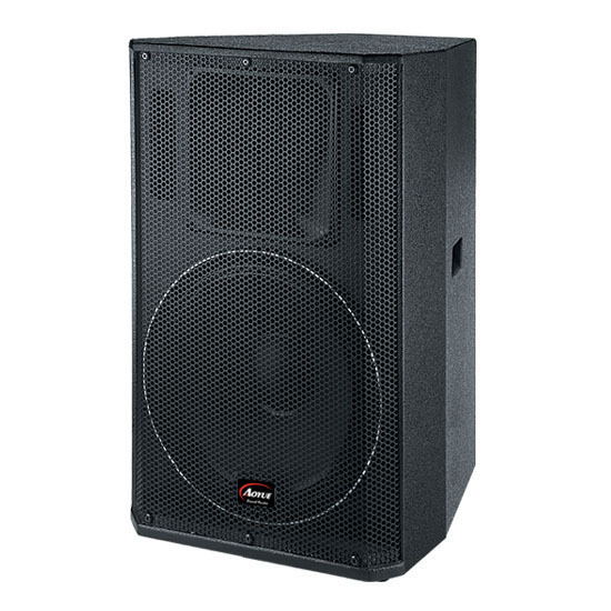 F-25 de audio profesional doble 15 pulgadas al aire libre etapa interior celebración de la boda pequeño y mediano rendimiento altavoz pasivo