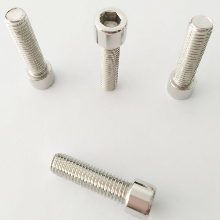 201不锈钢圆柱头内六角M4*6-50 GB70.1杯头内六角 头部光滑