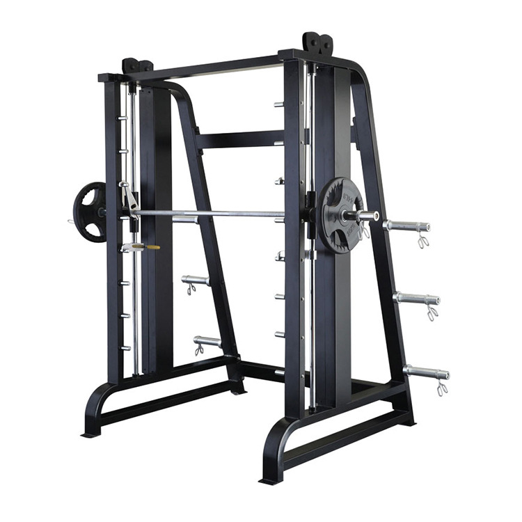Máquina comercial Smith sentadilla rack interior volador pájaro pórtico integral entrenador oblicuo Squat Press rack equipo fitness