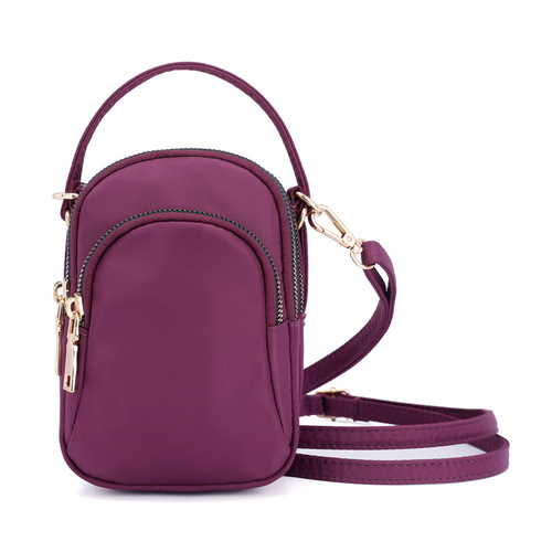 Fashionable lightweight crossbody backpack trendy women's handbag waterproof nylon bag large capacity versatile shoulder bag