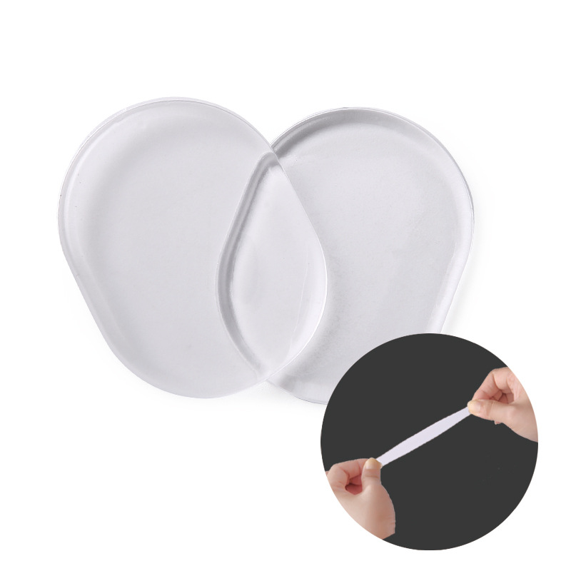 Venta al por mayor profesional de silicona anti-desgaste pegatinas de pie tipo labio pegatinas casuales pegatinas de tacón sin tacón pequeñas pegatinas redondas pegatinas de tamaño medio