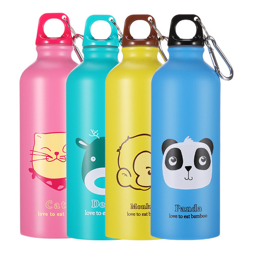 Cooperative Anhui E Home K605 Stainless Steel Sports Water Bottle Creative Cup Advertising Gift Cup Children Sports Bottle Exclusively Supplied for Cross-border