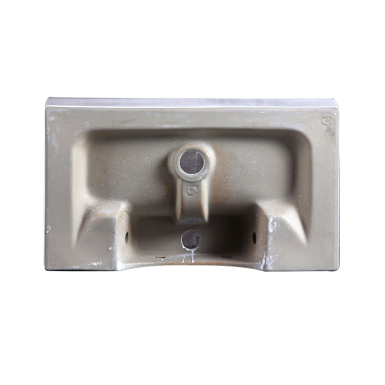 Baño al por mayor lavabo de cerámica blanca mesa de arte lavabo 5855 baño Mesa de la habitación cuenca sola cuenca