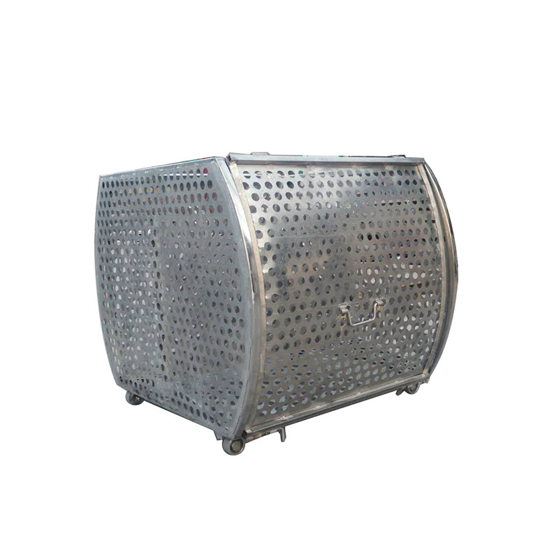 双层高温灭菌器配套辅助杀菌筐 根据产量制作自动卸料食品杀菌筐