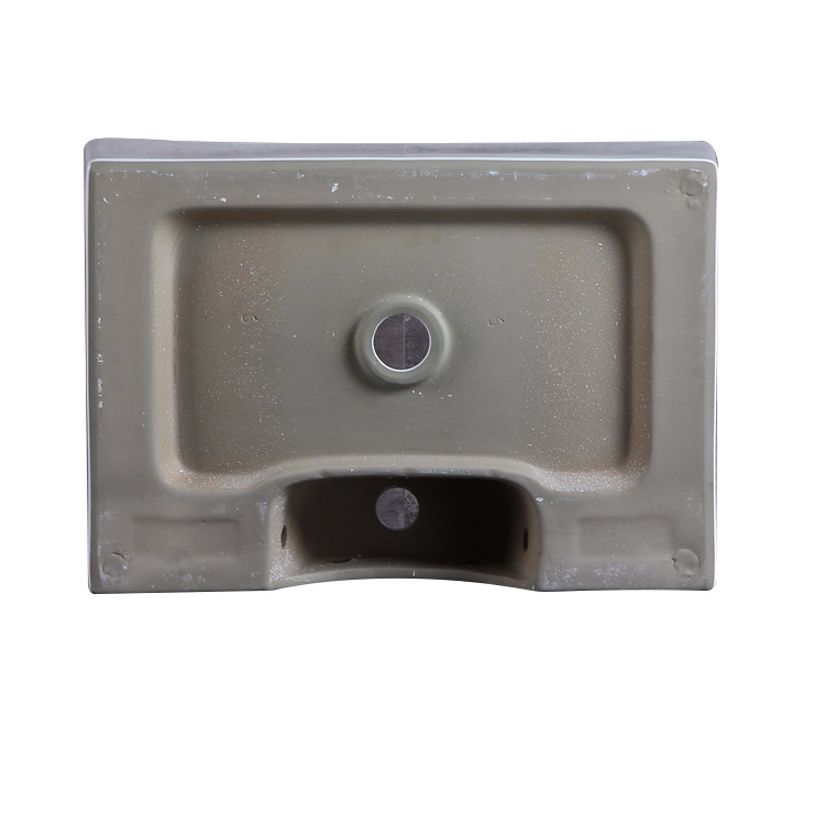 Jiya fábrica al por mayor Mesa lavabo simple cara arte lavabo cerámica lavabo baño lavabo 5548