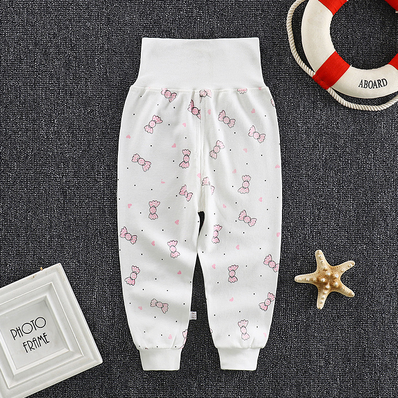 Umbilical bandage, trousers with bow