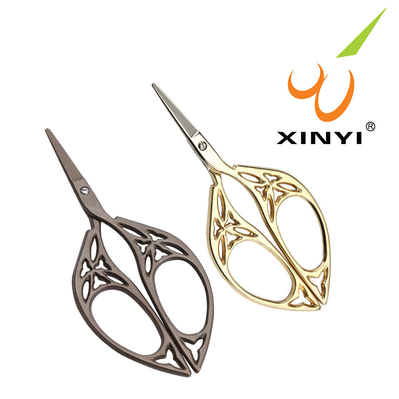 新毅剪刀复古剪刀仿古剪刀剪线头的小剪刀手账剪刀绣花剪刀小剪子