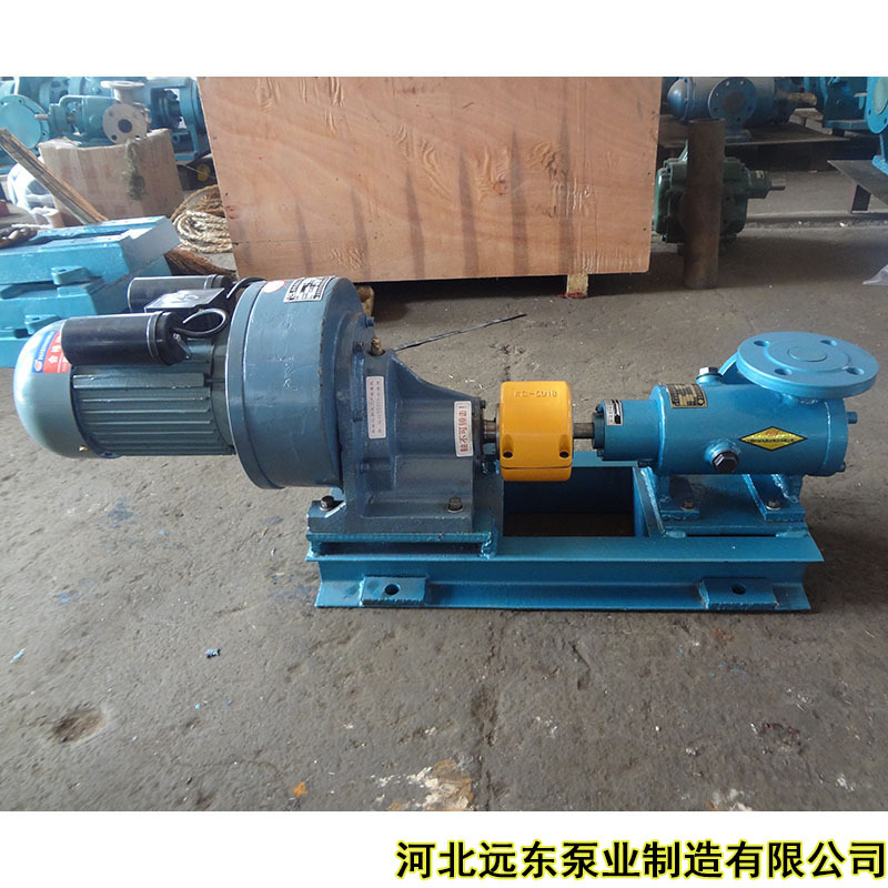 高温107胶泵,玻璃胶原料泵用NYP高粘度转子泵,内外转子采用40Cr