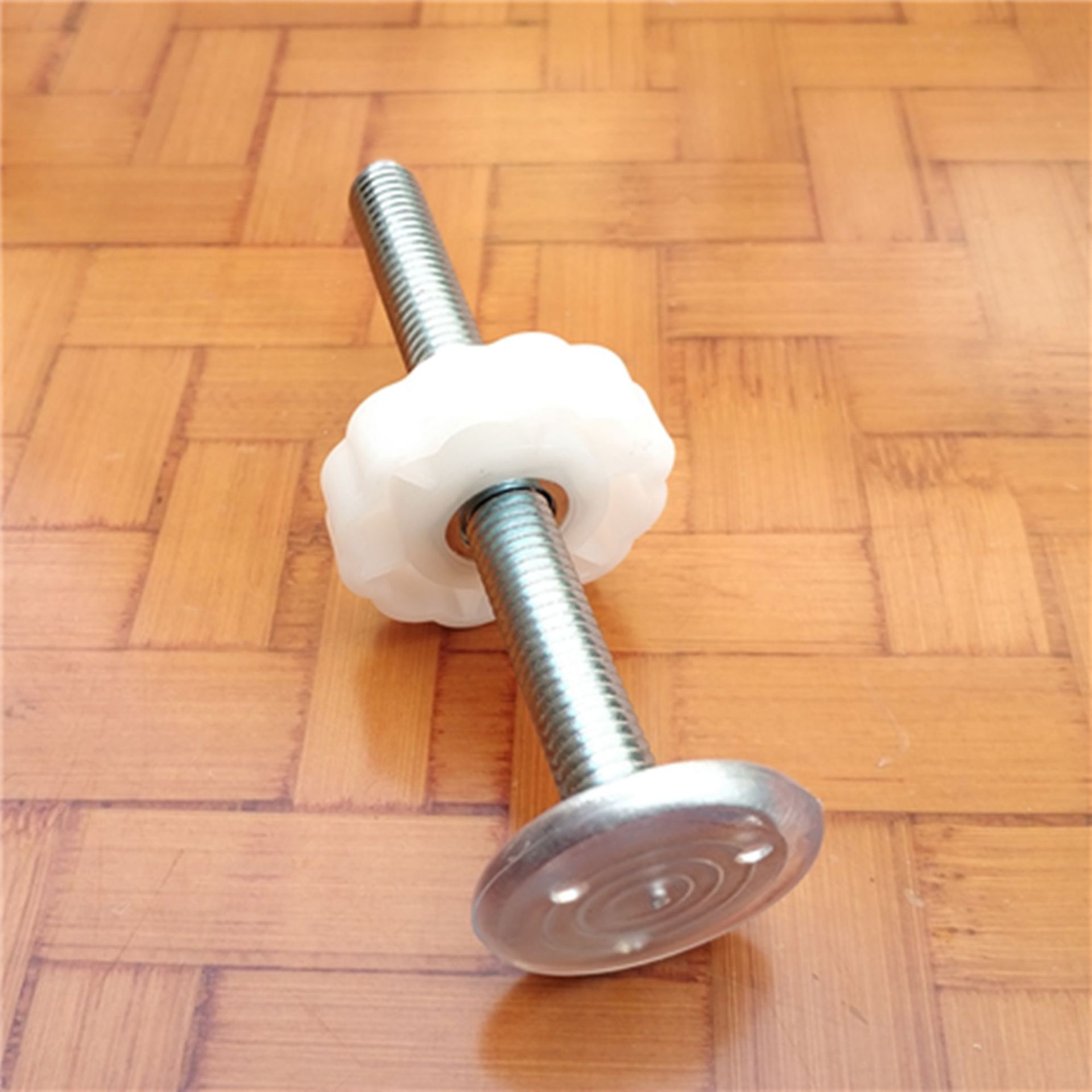 Accesorios de valla de puerta de seguridad para niños, valla Puerta de escalera y protección de ventana Barra de perforación libre tornillo de pie de fijación