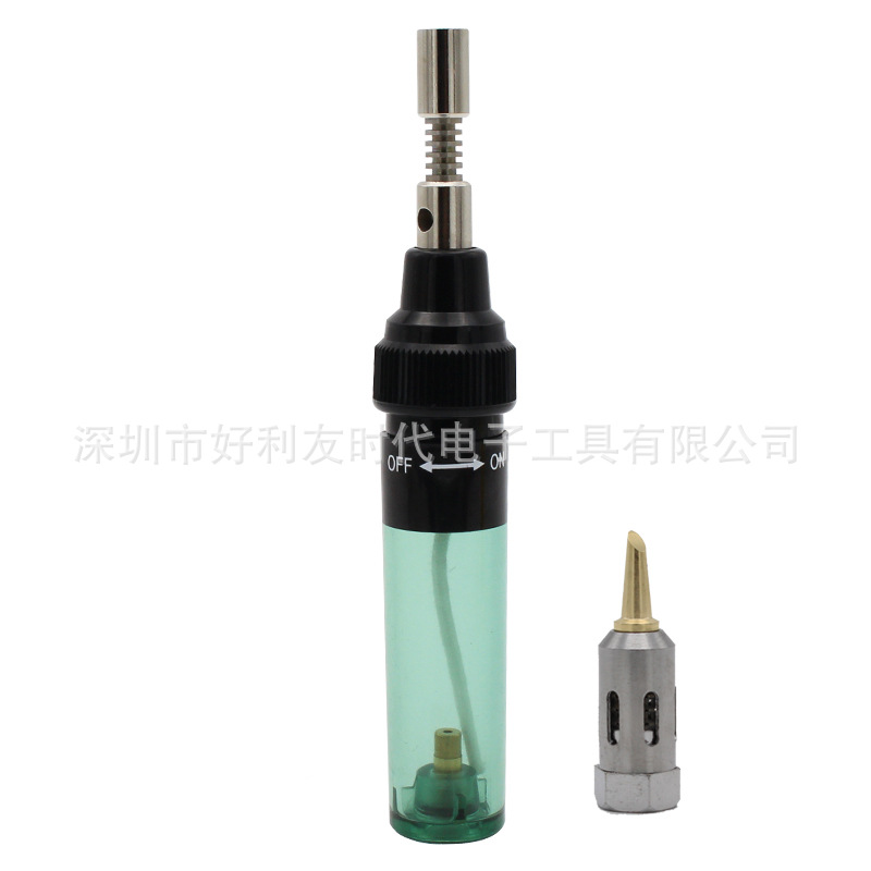 Agente Original R marca pluma portátil gas 3-en-1 gas soldador MT-100 multifuncional gas soldador