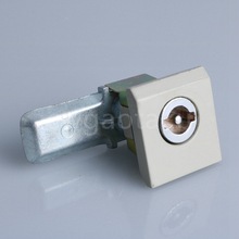 MS813方形平面转舌锁  S锁芯  锌合金材质 船用锁 机箱机柜锁