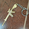 Keychain, metal weapon, minifigure, pendant, 98 carat