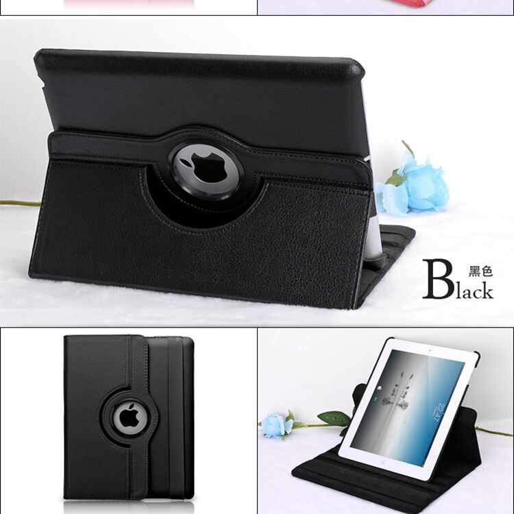 Litchi Pattern Suitable for 2025 ipadair110.2 air6 Rotating Leather Case A9plus Anti-fall Flat Protective Case