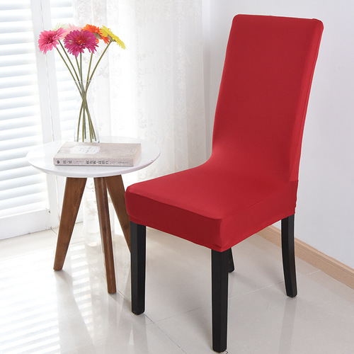 Home dining chair cover hotel hotel restaurant elastic chair cover office four-season dining chair cover