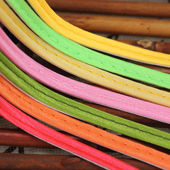 Qipao button material making Chinese style buttons clothing edge strip handmade traditional retro rolled edge fabric strip dual color